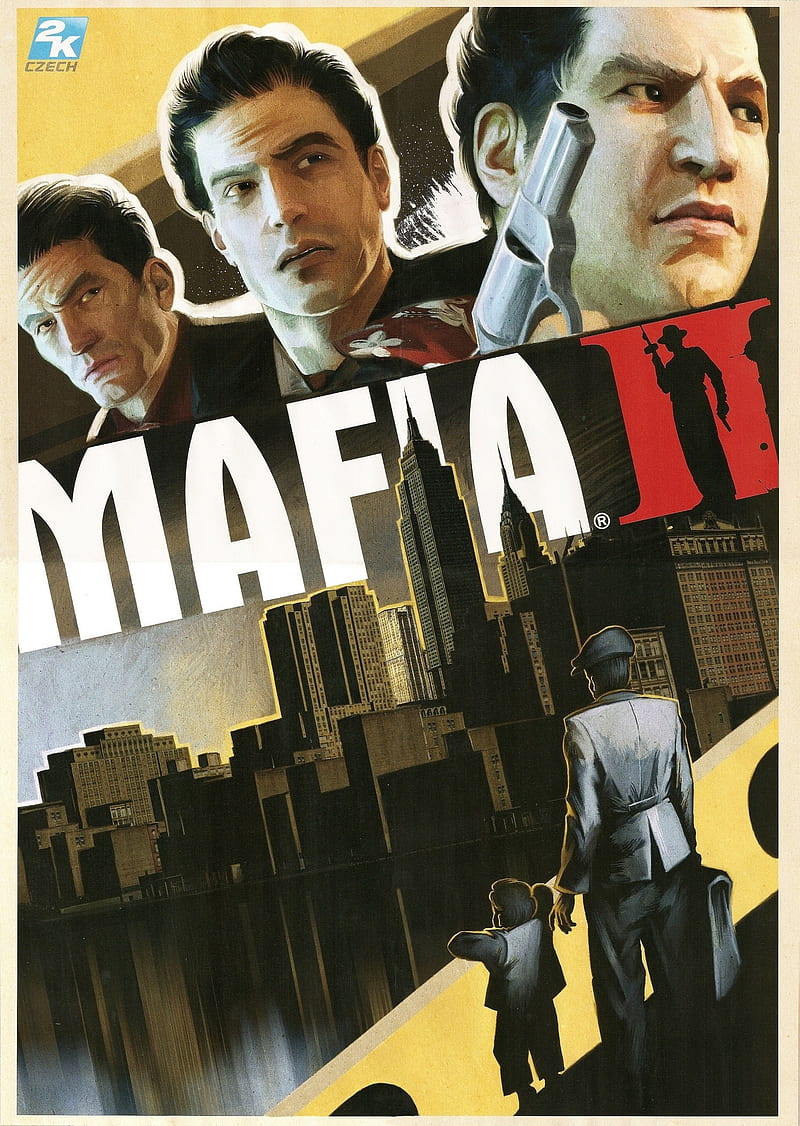 Mafia II, artwork, Mafia, HD phone wallpaper