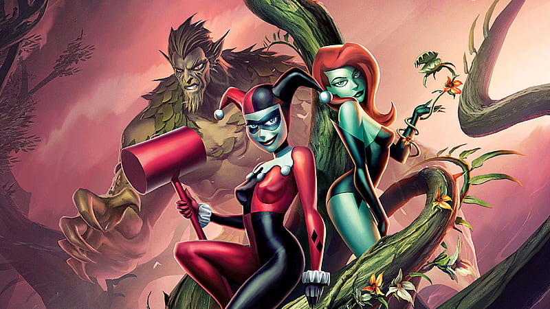Batman, Batman and Harley Quinn, DC Comics, Harley Quinn, Poison Ivy, HD wallpaper