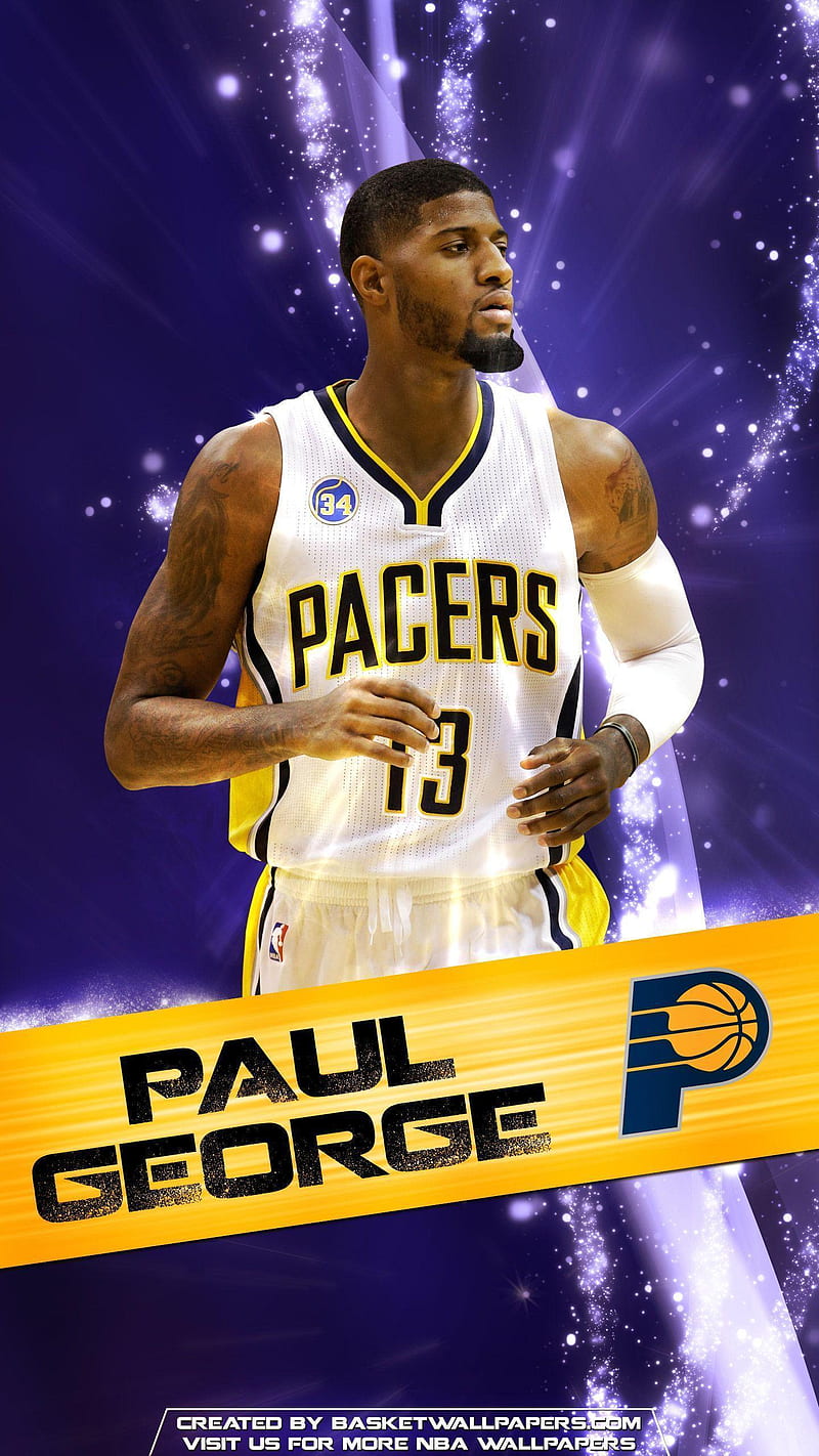 Paul George, basketball, thunder, HD phone wallpaper