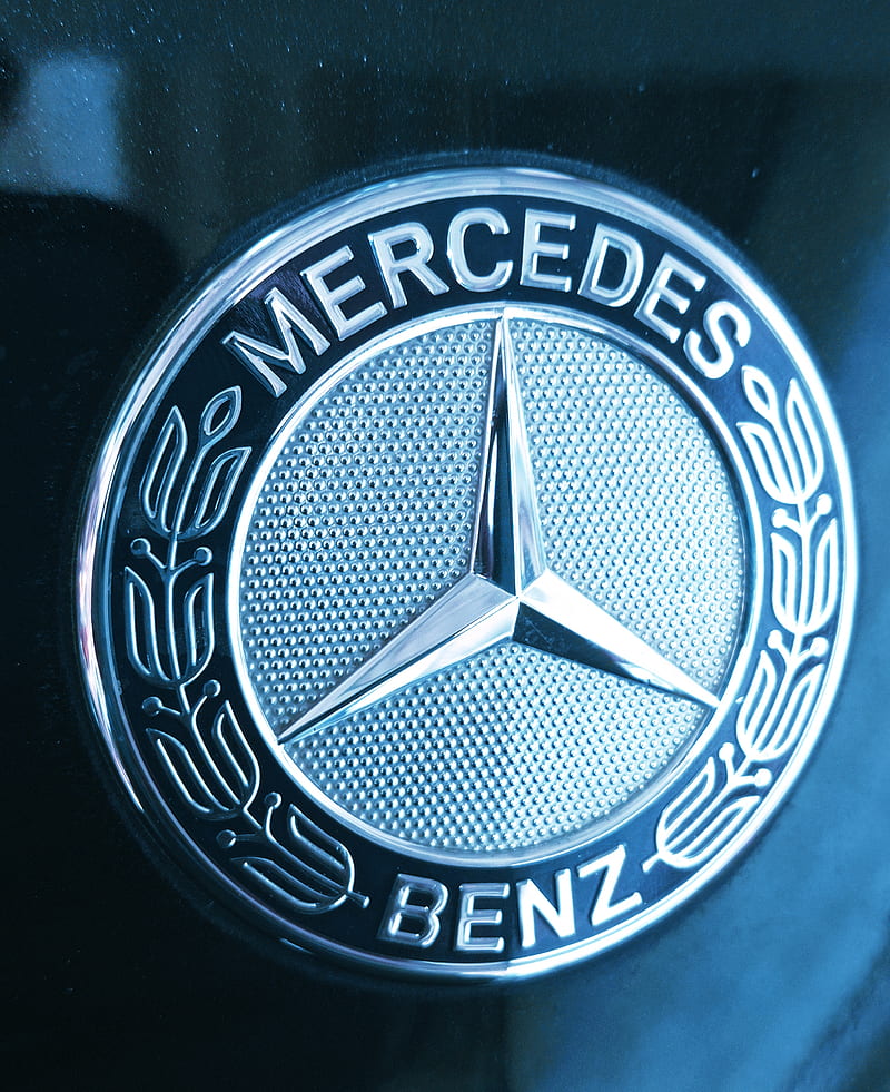 Mercedes benz, autos, black, logos, HD phone wallpaper