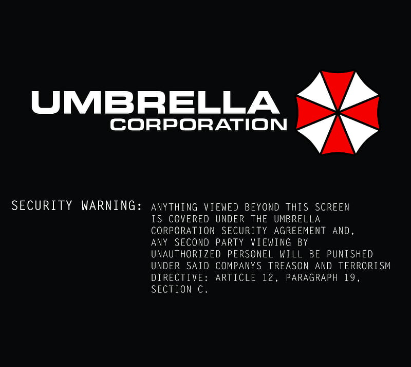 Umbrella security, resident evil, umbrella corporation, HD wallpaper