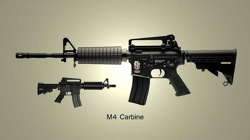 M4 carbine, close quarters combat, Maxpayne2, rifles, Guns, HD wallpaper