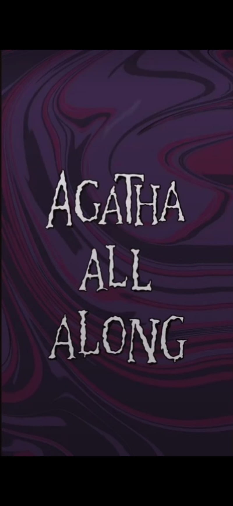 Agatha All Along, agatha harkness, marvel, purple, villan, wanda, wandavision, HD phone wallpaper