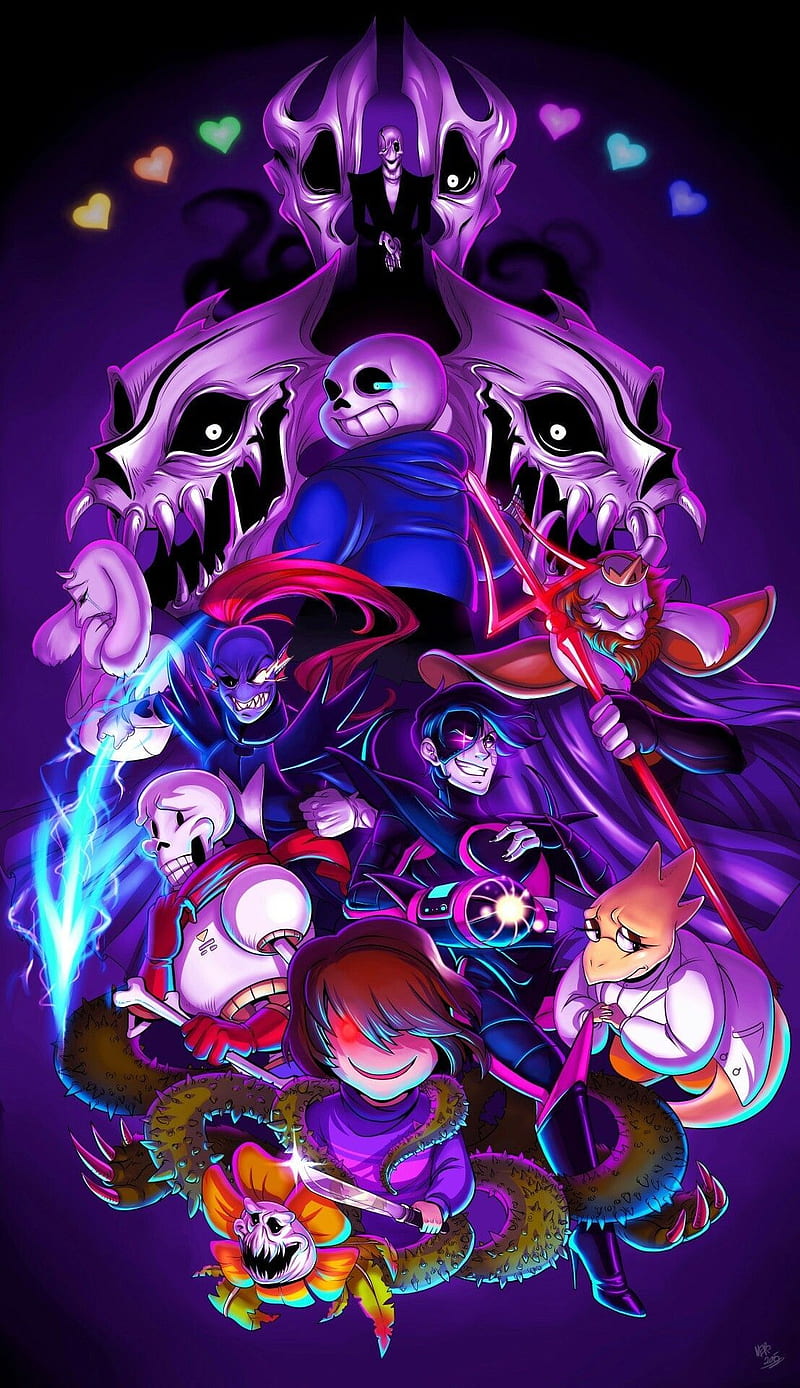 Undertale Characters Wallpaper  Undertale, Character wallpaper, Undertale  art