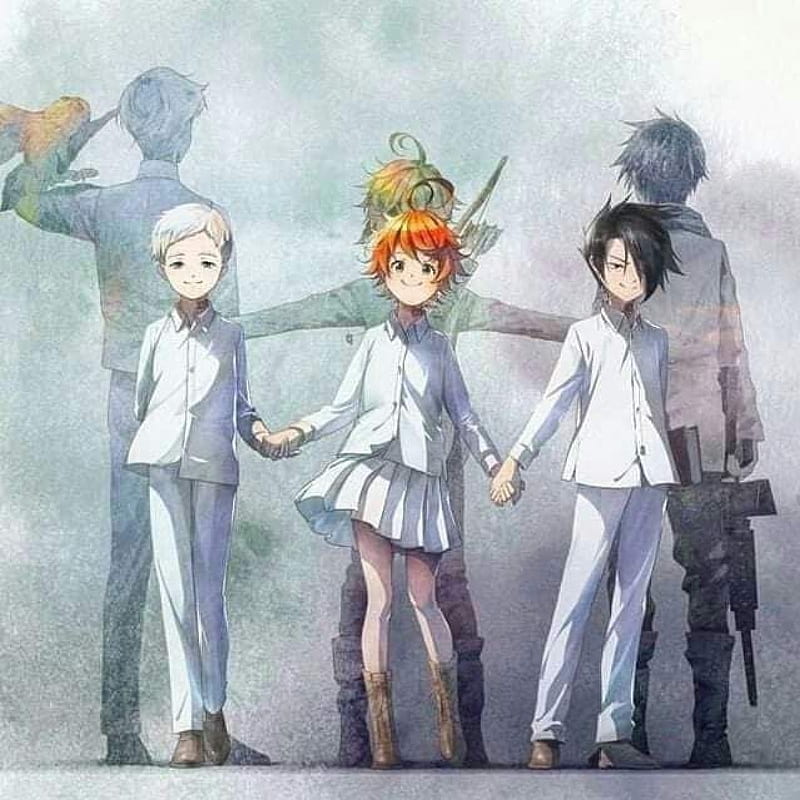 Norman (The Promised Neverland), The Promised Neverland, chibi, anime boys