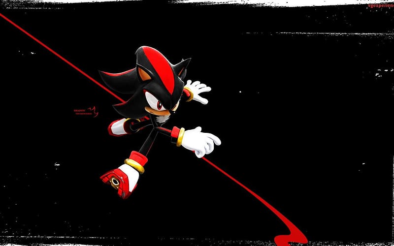 Video Game, Shadow The Hedgehog, Sonic Rivals, HD wallpaper