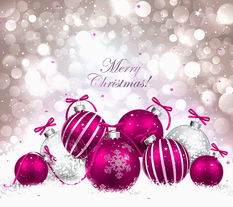 Christmas Balls, decoration, merry, new year, HD wallpaper