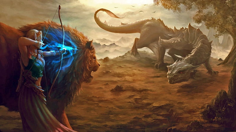 Palabras clave de fondo de pantalla: leones y dragones | Peakpx