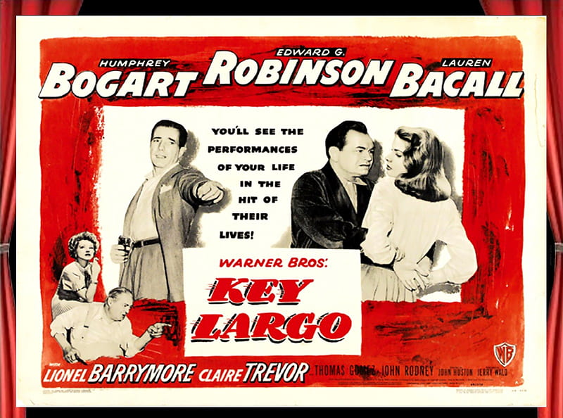 Key Largo04, posters, Key Largo, classic movies, john huston, HD wallpaper