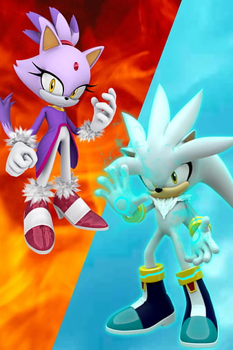 Imagem de Photo Sonic,Shadow,Amy Rose and Silver #132398246