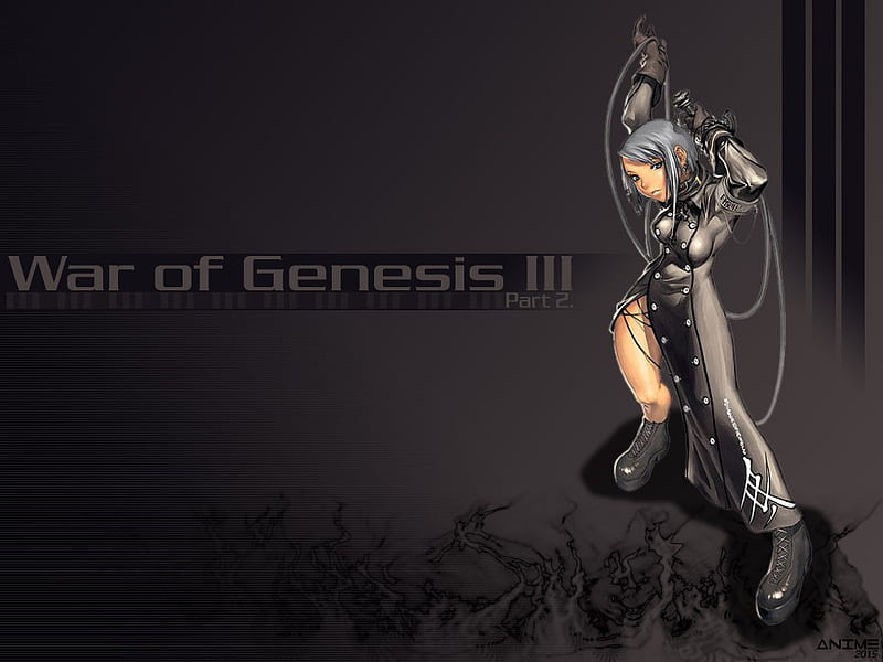 war of genesis, black, girl, genesis, awsome, HD wallpaper