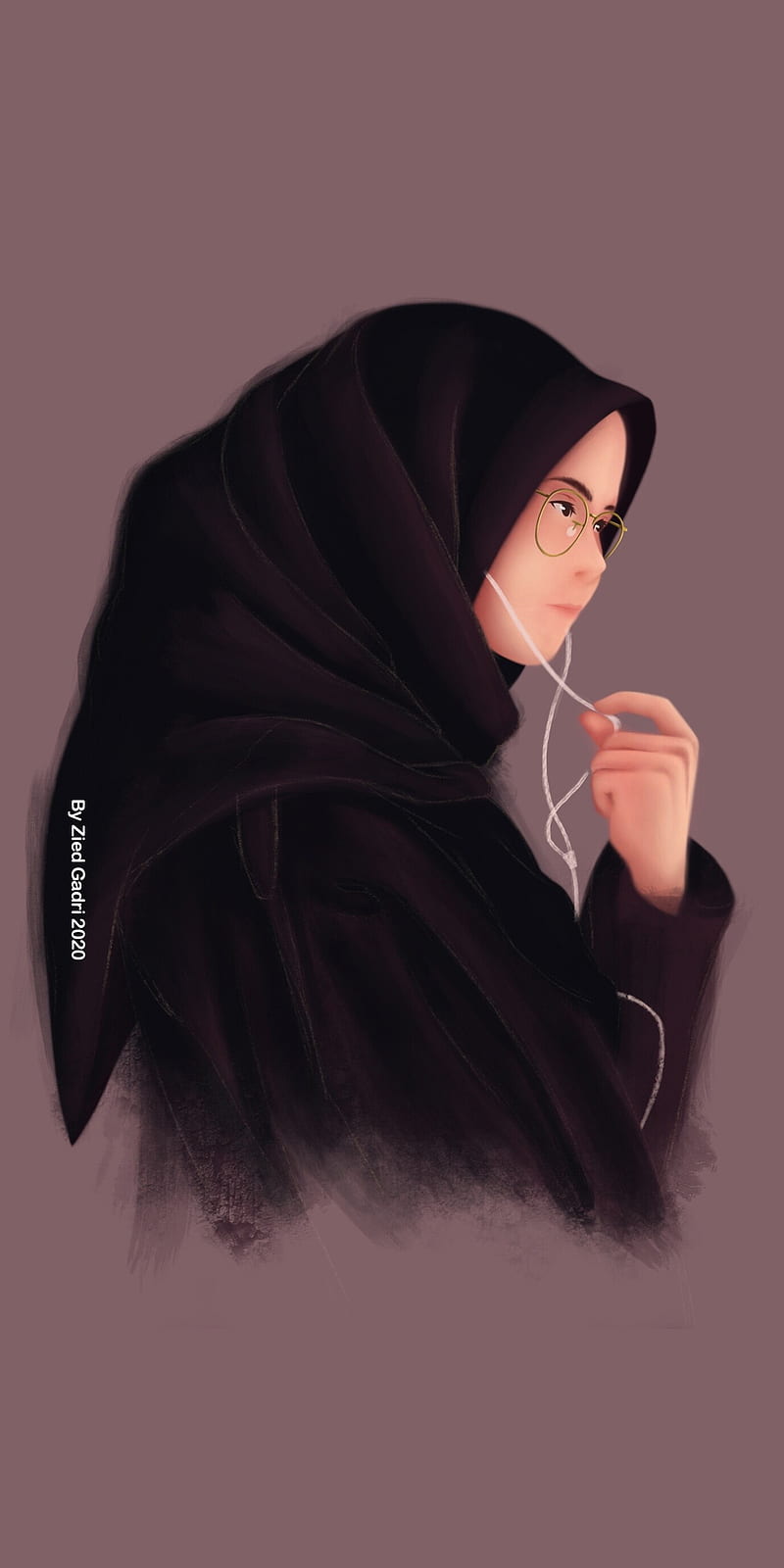 Halal Akhi  on X: Hijab 𝓒𝓪𝓻𝓽𝓸𝓸𝓷🖌️🌸 Dedicated for my