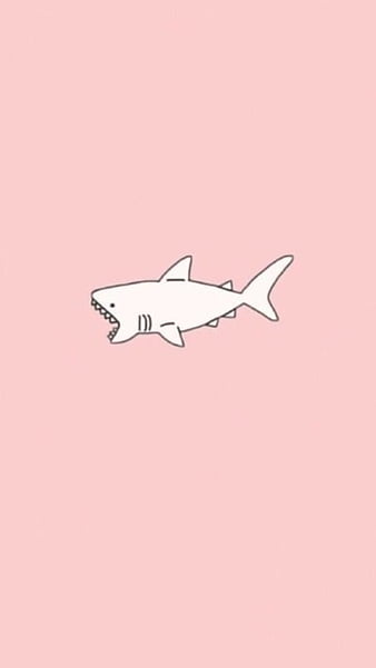 Cute cartoon shark HD wallpapers  Pxfuel