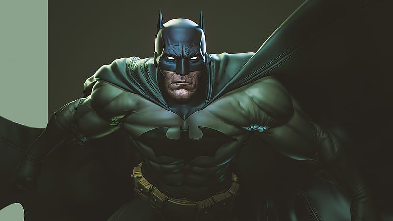 Green Batman DC Comic, HD wallpaper