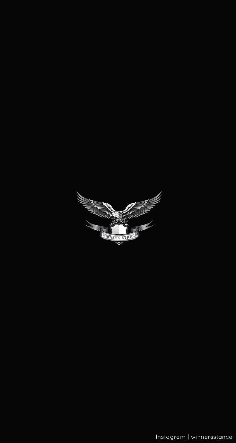Winners Stance Logo, black, bordsbirds, dragon, edge, galaxy, golden, heart, white, HD phone wallpaper