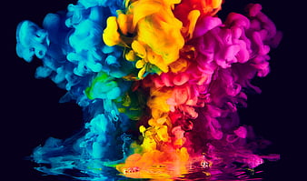 ANDROID COLOURS, color, colored, note, paint, paintings, pink, rainbow,  rainbows, HD wallpaper | Peakpx
