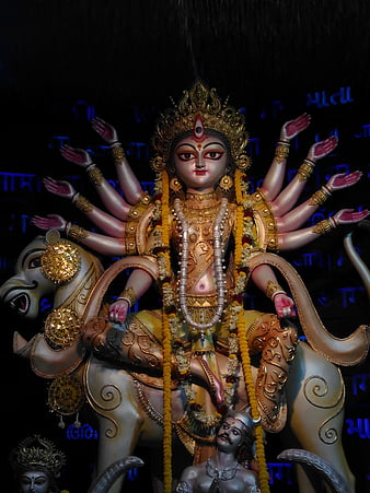 Durga, god, maa, HD phone wallpaper | Peakpx