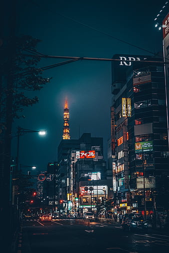 HD wallpaper tokyo night japan vibe thumbnail