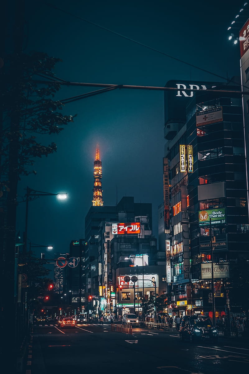 Tokyo Night Japan Vibe Hd Phone Wallpaper Peakpx
