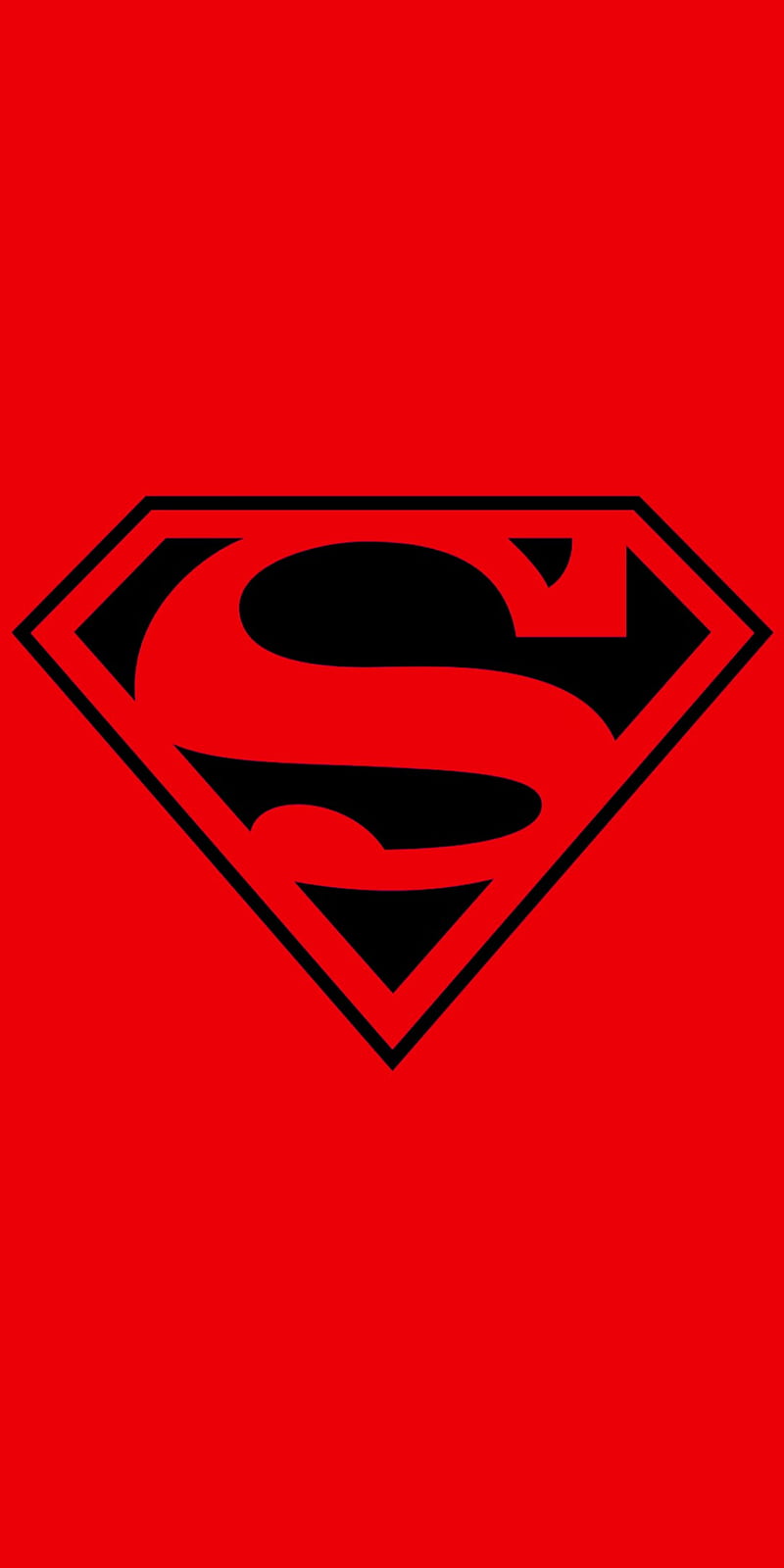 Superman, white, kirmizi, super kahraman, HD phone wallpaper