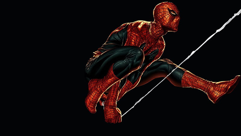 Spider-Man, spiderman, hero, comics, web, HD wallpaper