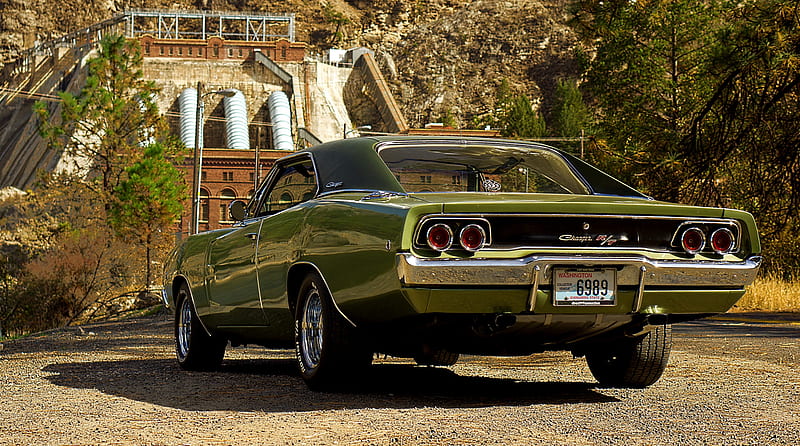 1968 Dodge Charger, 1968, car, Dodge Charger, auto, Dodge, classic, muscle car, vintage, HD wallpaper