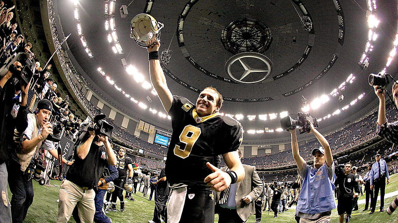 Smiling Drew Brees After Won Drew Brees, HD wallpaper