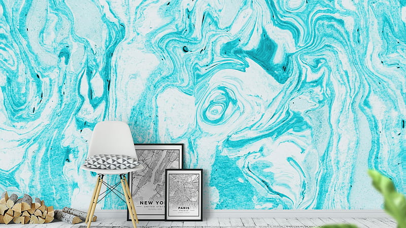 Ocean Blue Marble Marble, HD wallpaper