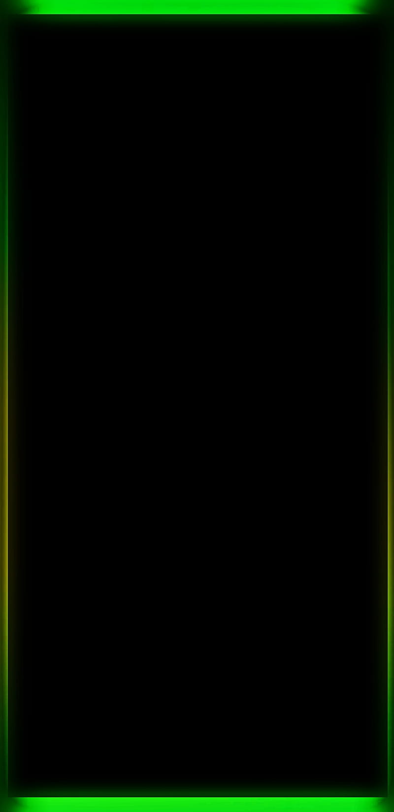 Neon YellowGreen, edge, green, light, lights, HD phone wallpaper | Peakpx