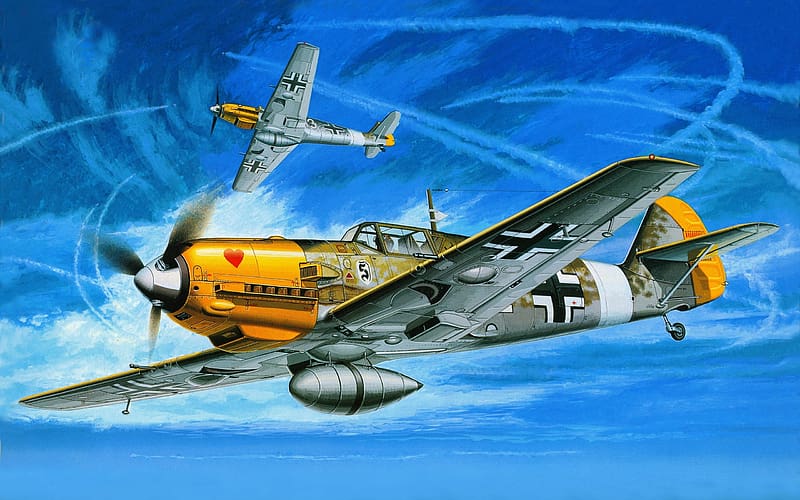 Military, Messerschmitt Bf 109, Military Aircraft, HD wallpaper