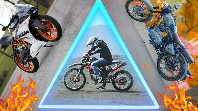 Moto, bicicleta, motocicleta, ruta, Fondo de pantalla HD | Peakpx