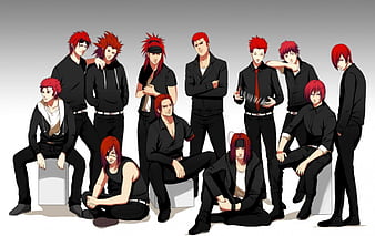 Render  Akashi Seijuro red haired male anime character transparent  background PNG clipart  HiClipart