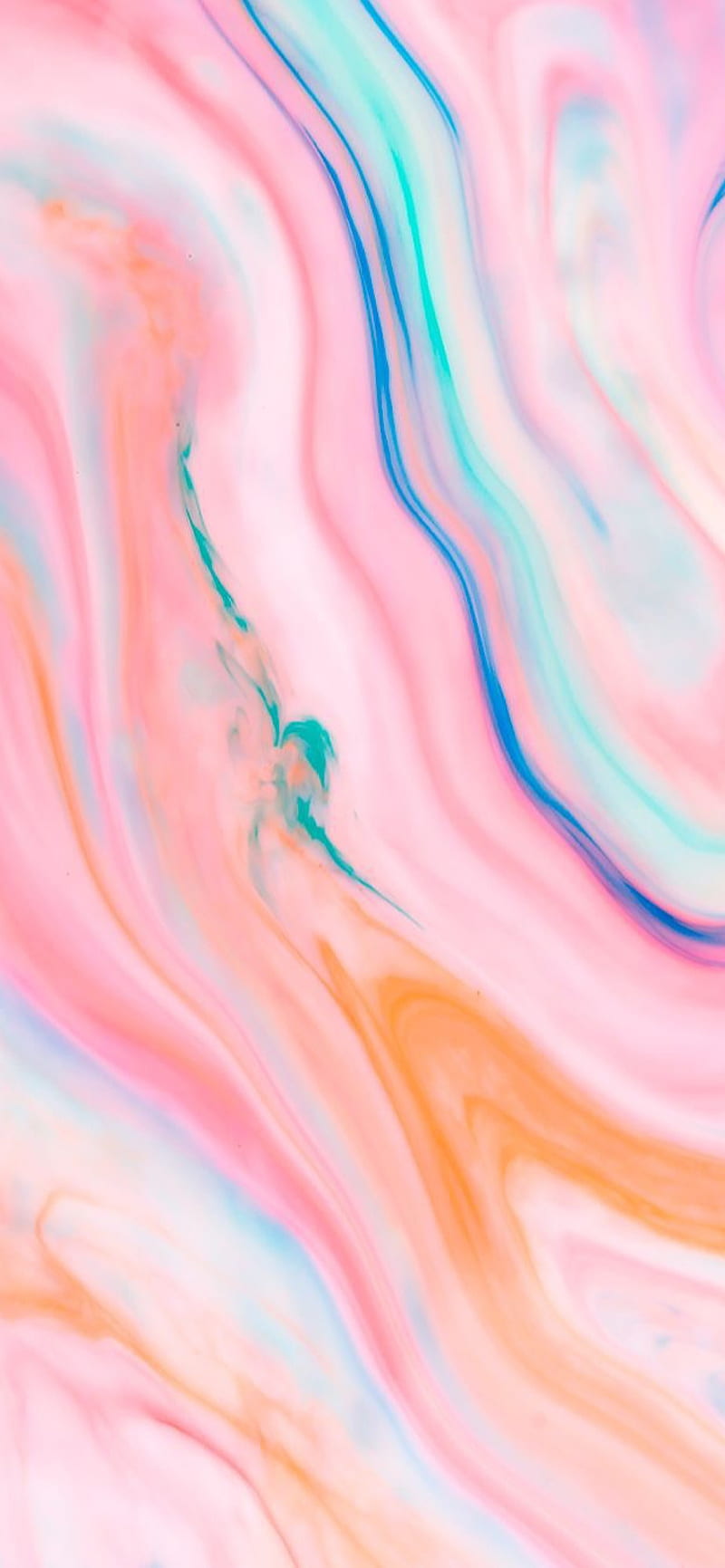 1170x2532px, 1080P free download | Pastel Marble, colorful, colors ...