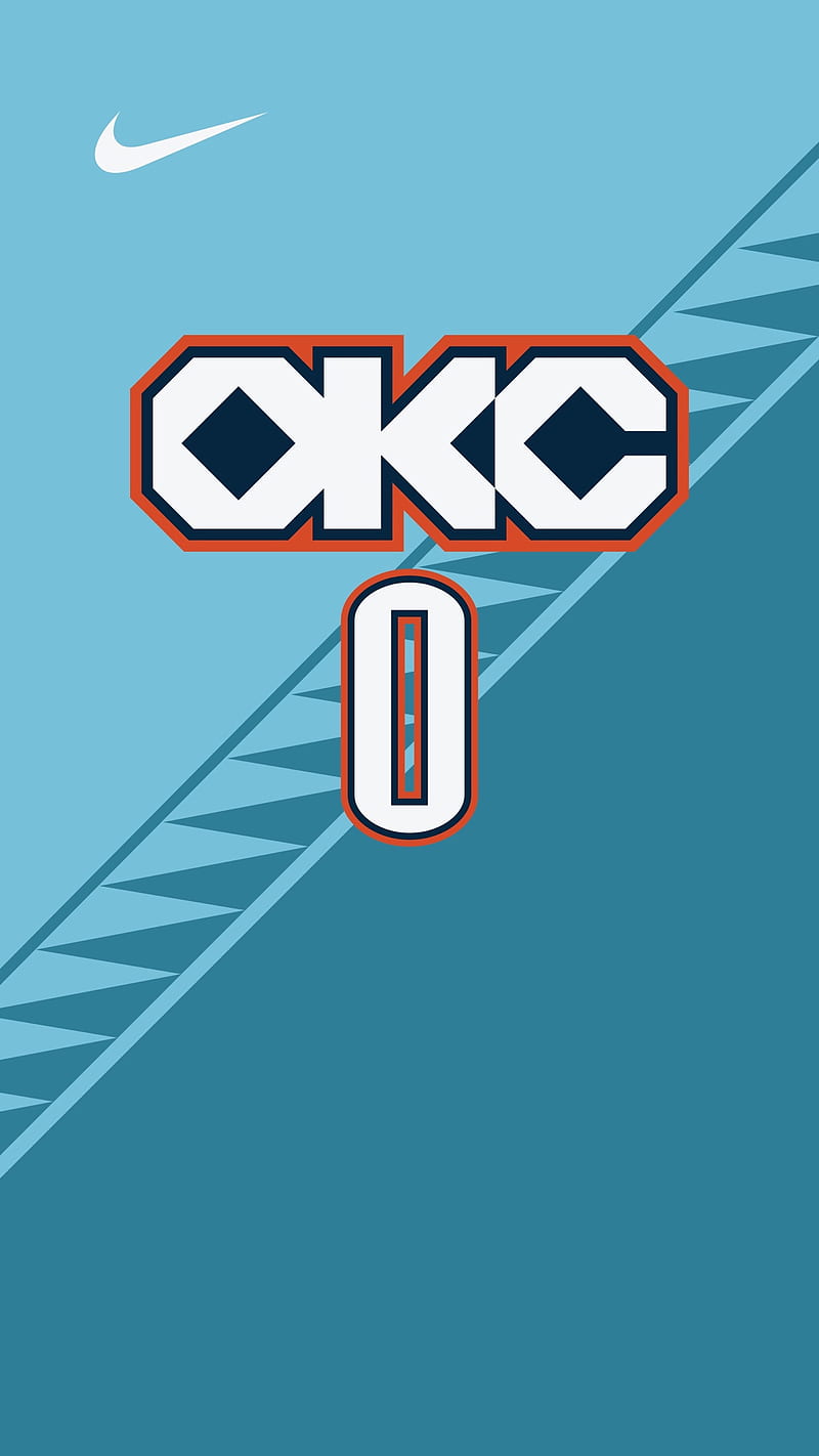 OKC, basketball, thunder, westbrook, HD phone wallpaper