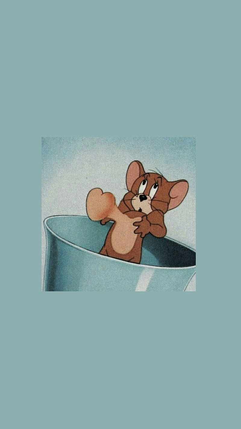 Download The Old And Elderly Tom And Jerry Aesthetic Wallpaper  Wallpapers com
