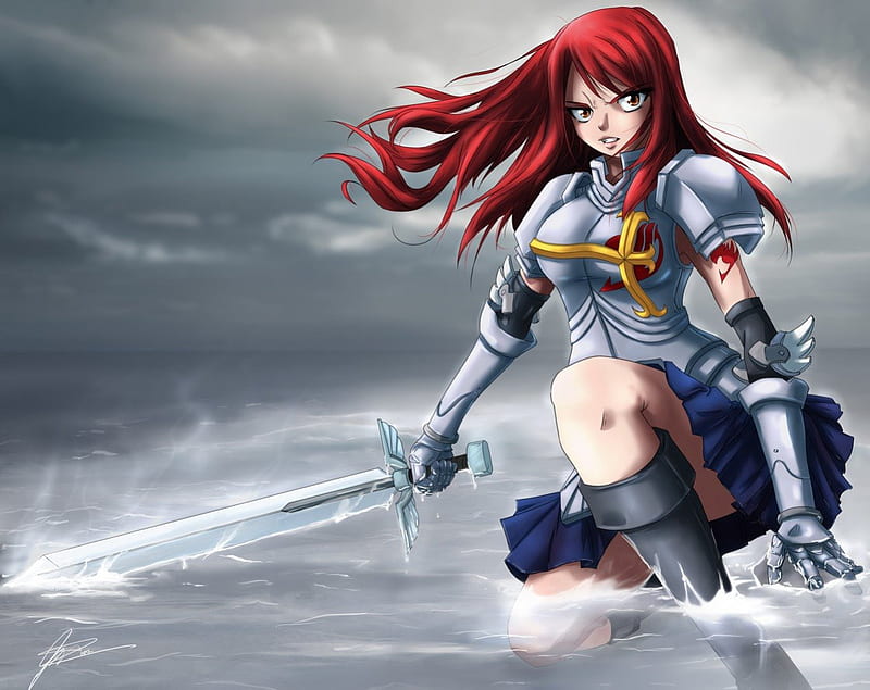 Erza Scarlet  LEVIATHAN TAIL