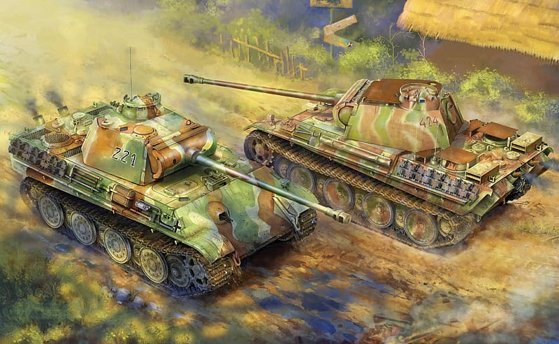 Tanks, Military, Tank, Panther Tank, Panzerkampfwagen V Panther, HD wallpaper