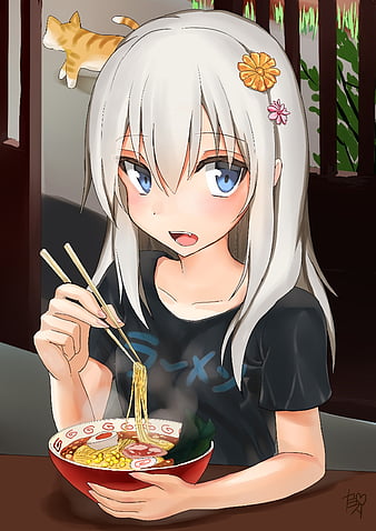 Anime Ramen - Noodle | Aesthetic food, Food, Food illustrations
