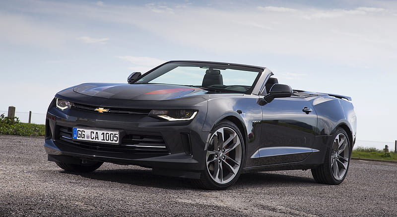 2016 Chevrolet Camaro Convertible (Euro-Spec) - Front Three-Quarter, car,  HD wallpaper | Peakpx