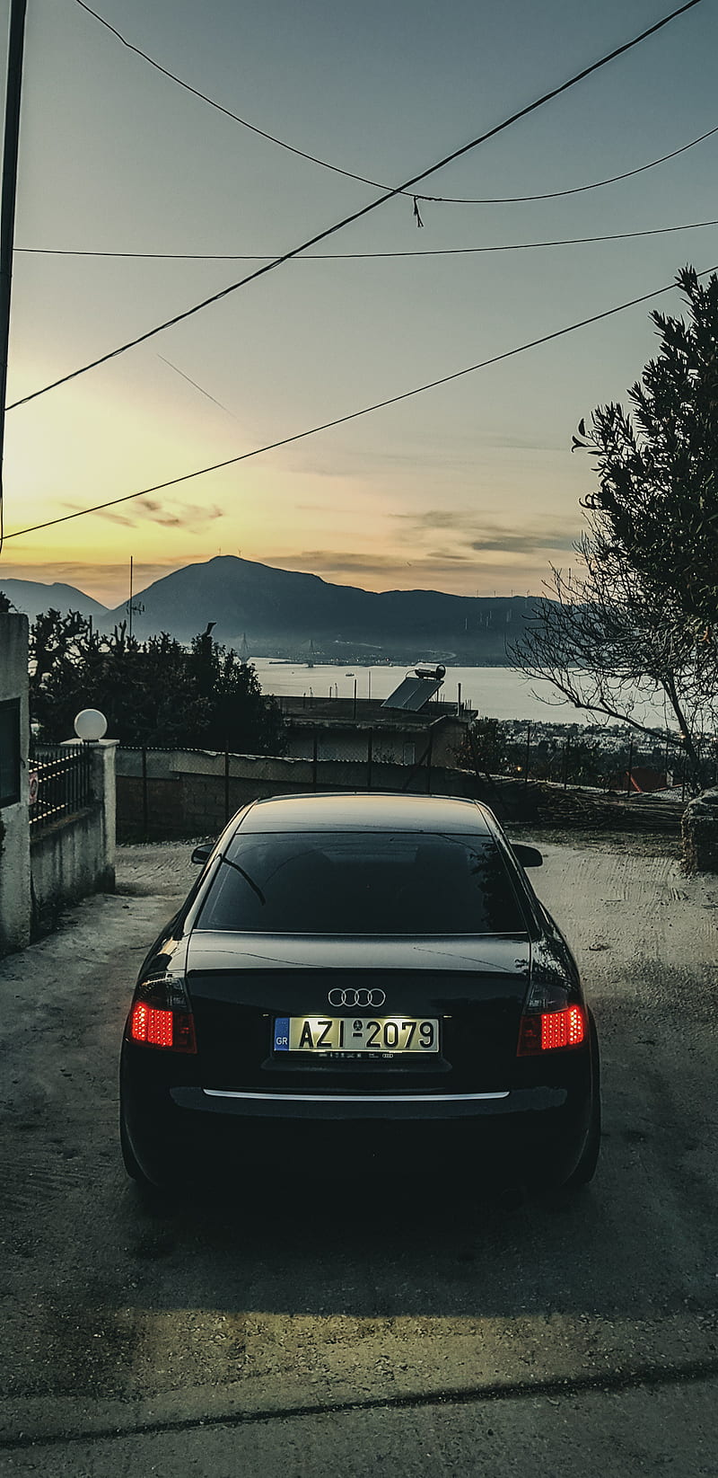 AUDI A4, car, s4, b6, view, automobile, sport, greece, HD phone wallpaper