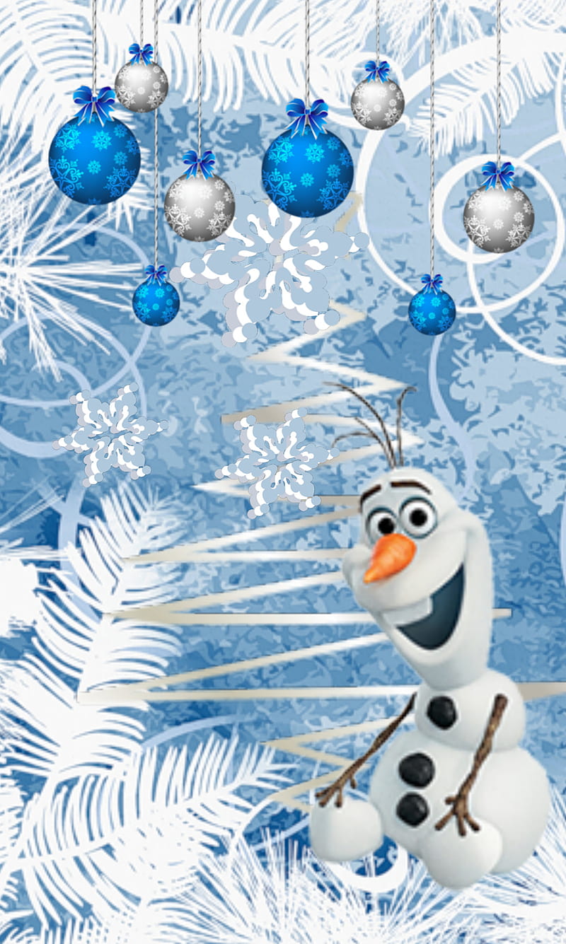 christmas, decoration, frozen, merry, snowman, xmas, HD phone wallpaper