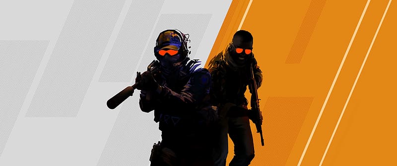 Counter Strike 2, shadows, video games, counter strike, silhouette, HD wallpaper