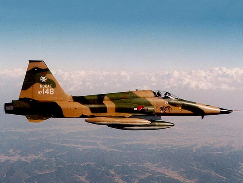 Northrop F5 A dom Fighter ( South Korea )., dom fighter, northrop, south korea, rokaf, f5 a, jet fighter, HD wallpaper