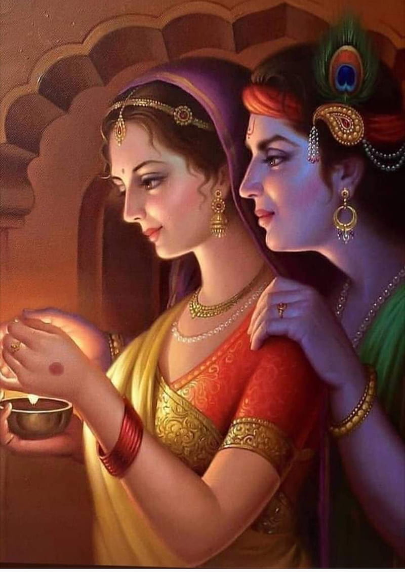 Radhe radhe, krishna, radha, HD phone wallpaper | Peakpx