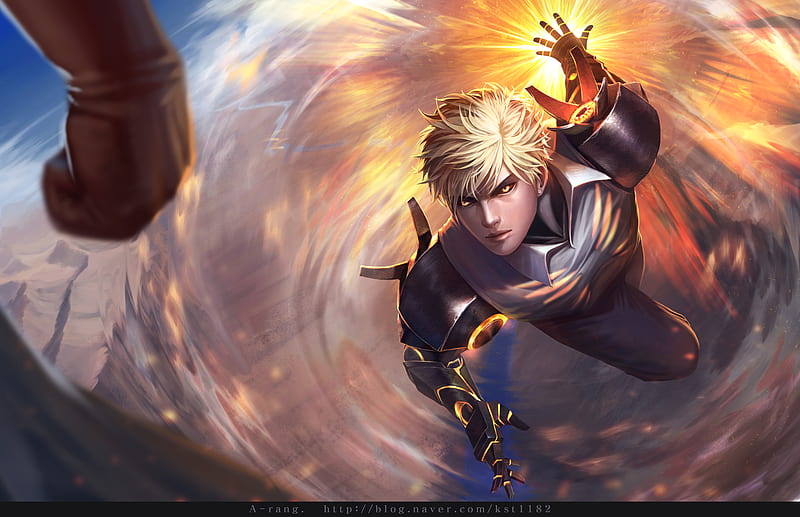 Anime, One-Punch Man, Genos (One-Punch Man), HD wallpaper
