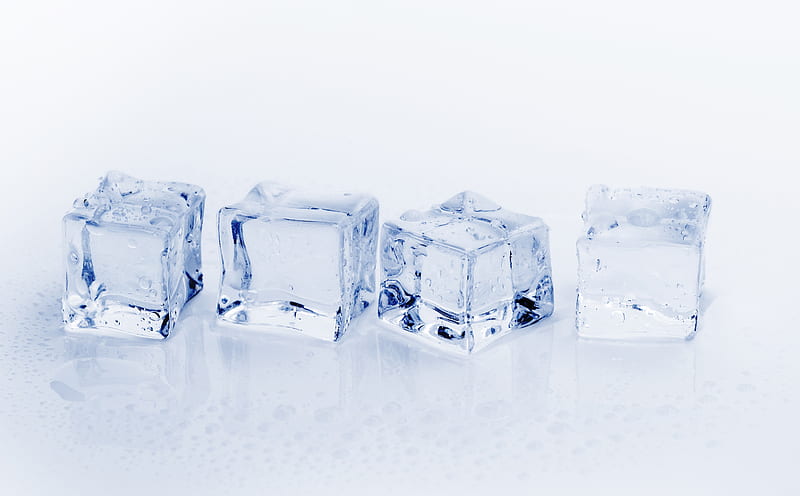 Transparent Ice Cubes Ultra, Elements, Water, Drops, Frozen, Cold, Transparent, Closeup, icecubes, HD wallpaper