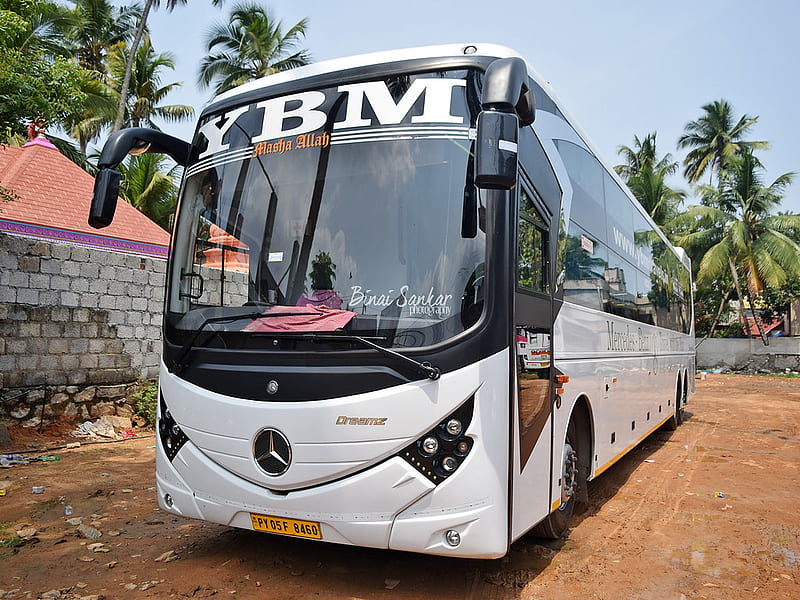 YBM. Mercedes Benz Sleeper coach built by MG Bus & Coach, n, HD wallpaper