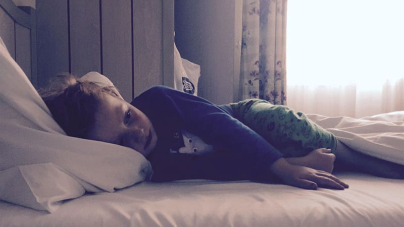 U.K. Expert Group Attempts to Define 'Long COVID' in Kids, Sad Sleeping, HD wallpaper