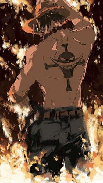 Backside Portgas D. Ace 4K HD One Piece Wallpapers, HD Wallpapers