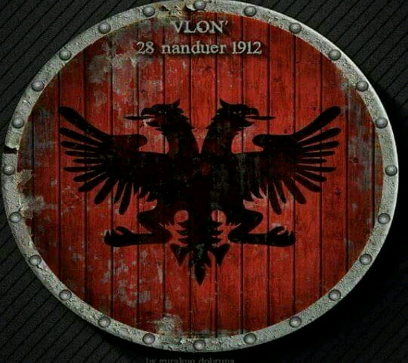 Albanian Eagle Logo, etnic albania, natural albania, shqip, shqiperia e bashkuar, HD wallpaper